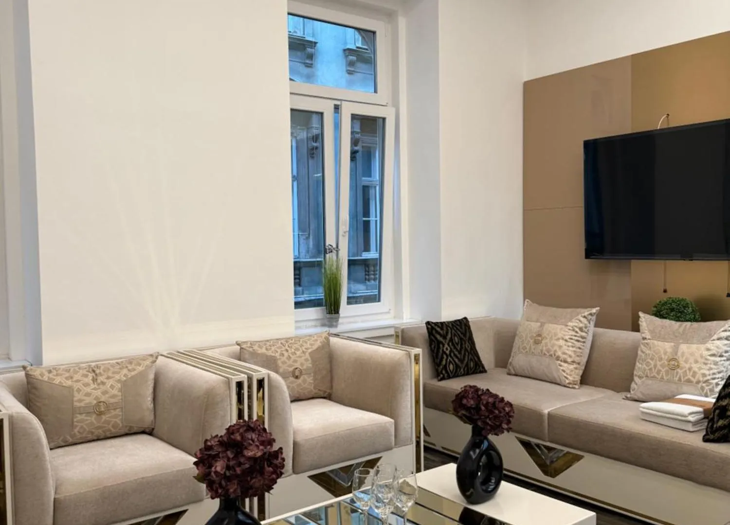 아파트 Luxury Gold Apartman 부다페스트