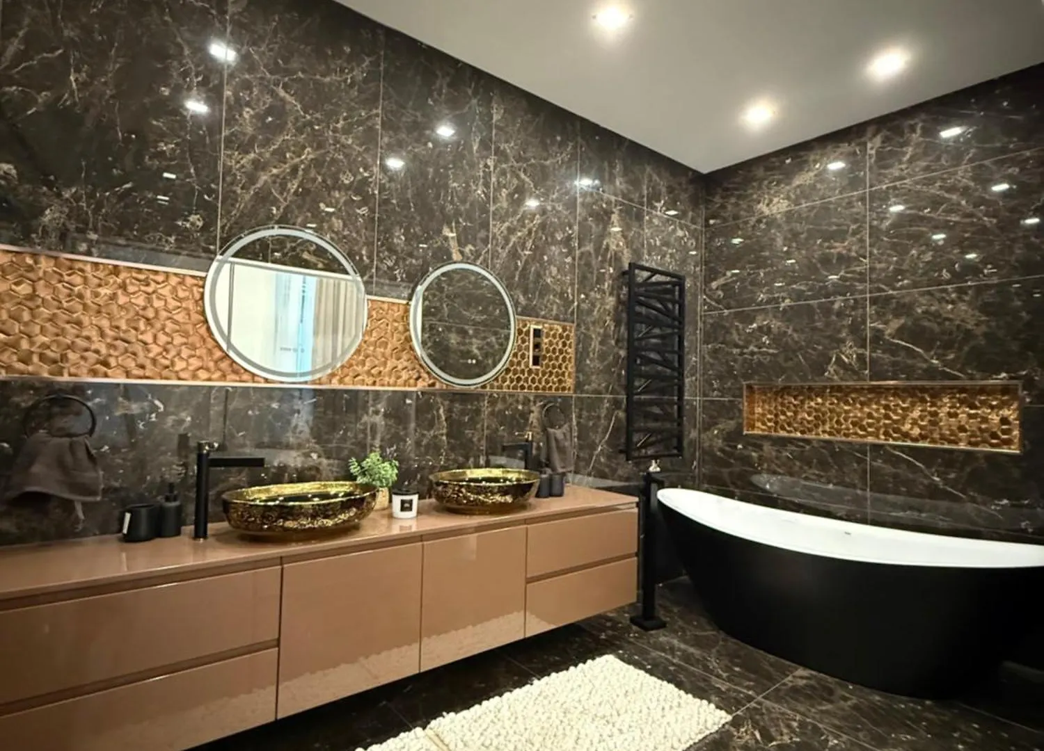 아파트 Luxury Gold Apartman 부다페스트